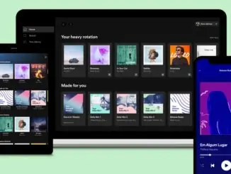 Spotify on desktop, tablet and mobile