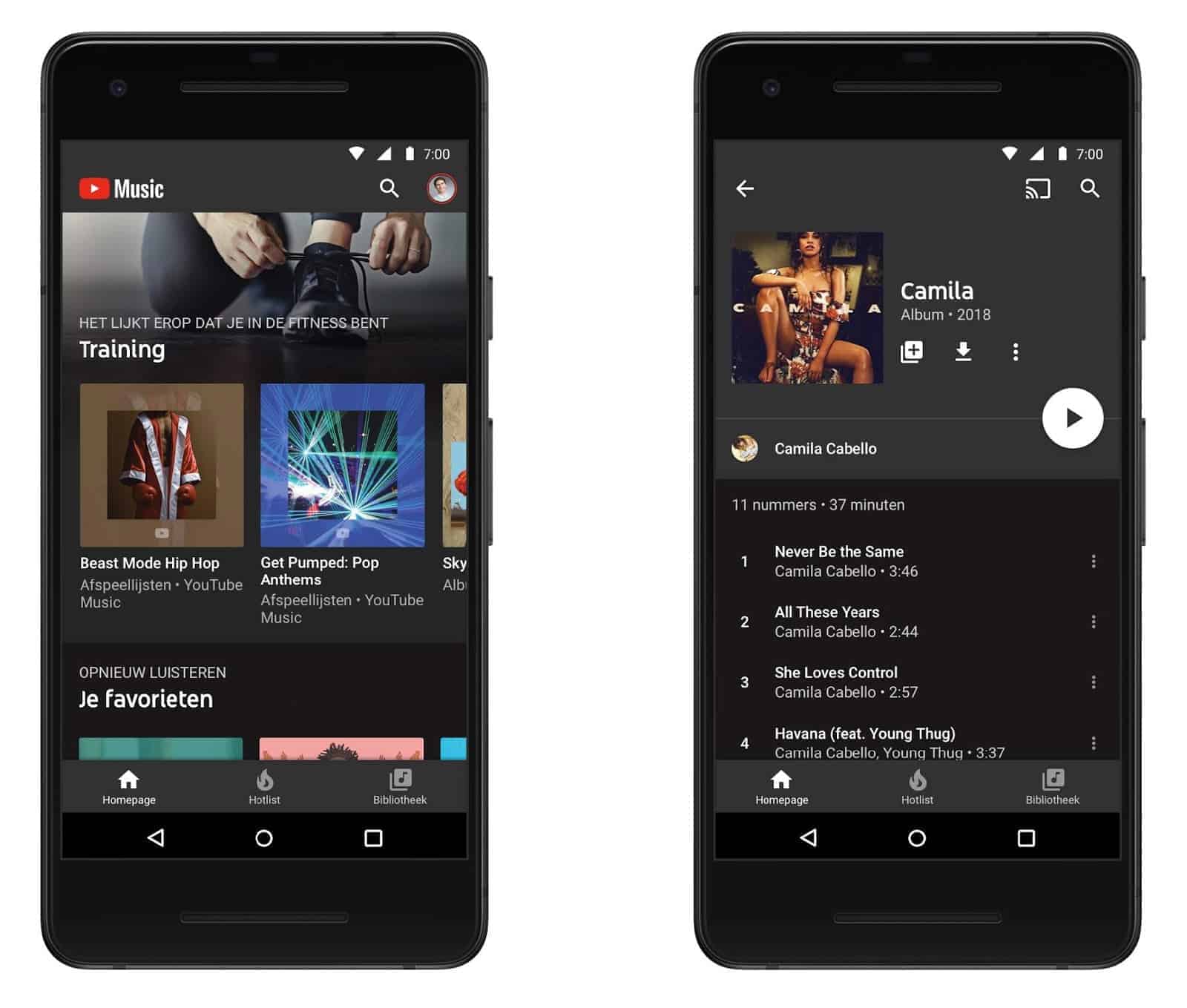 YouTube Music comes to Benelux and Denmark - High Resolution Audio