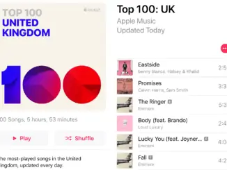 Apple Music - UK Top 100 Chart (9th September 2018)