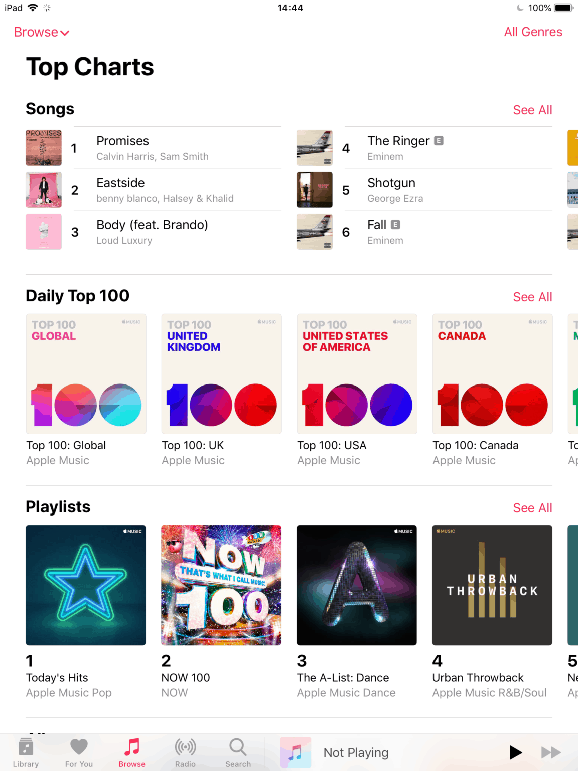 Apple Music rolls out Top 100 Charts High Resolution Audio