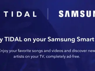 TIDAL and Samsung TVs