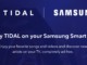 TIDAL and Samsung TVs