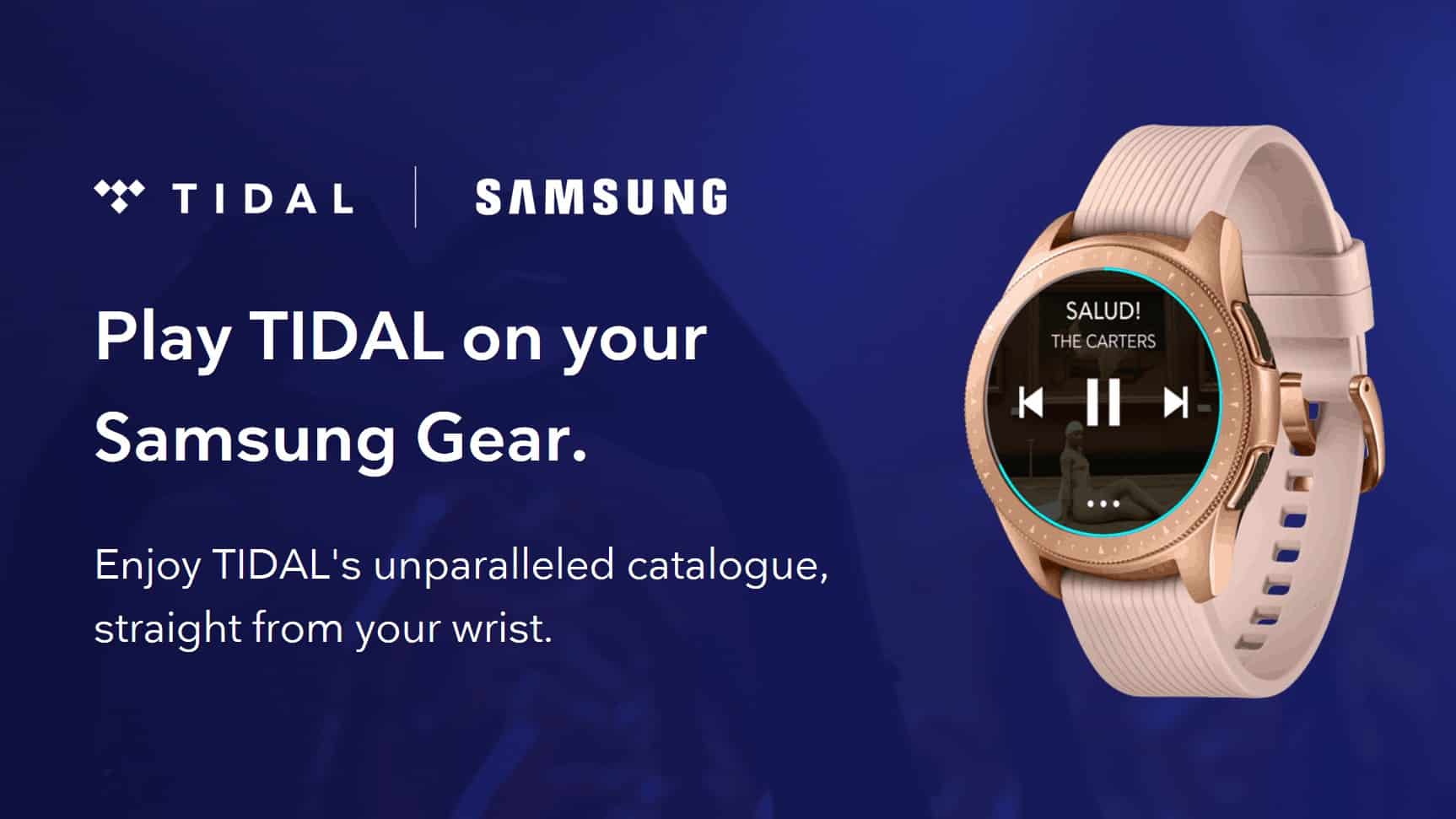 TIDAL Samsung Smartwatch app - Resolution Audio