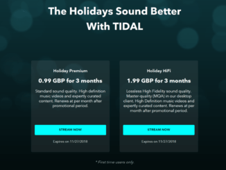 TIDAL Black Friday offers