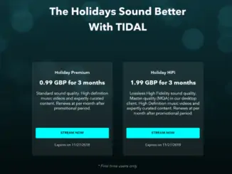 TIDAL Black Friday offers