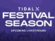 TIDAL summer festival livestreaming