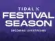 TIDAL summer festival livestreaming
