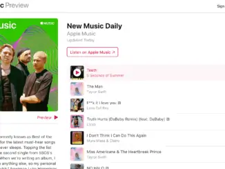 Apple Music New Music Daily playlist