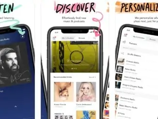 Pandora iOS app screenshots