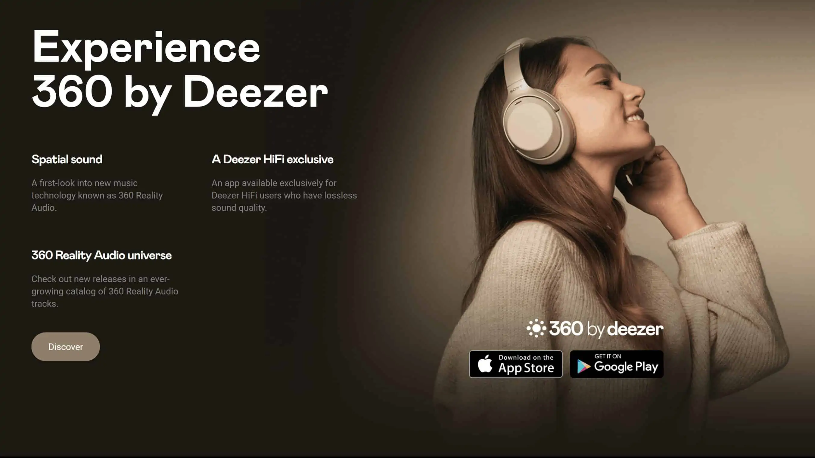 Deezer hifi sony 2025 headphones