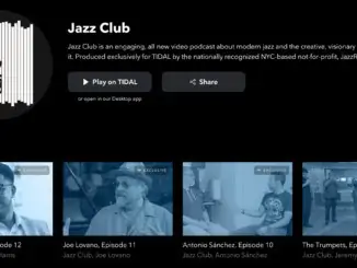 Jazz Club Video Mix on TIDAL
