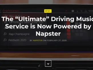 BMW Music powered by Napster