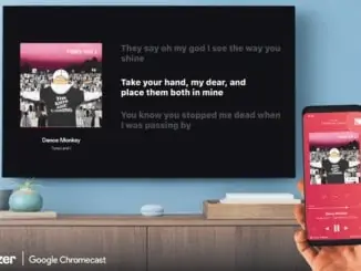 Deezer brings lyrics to Chromecast