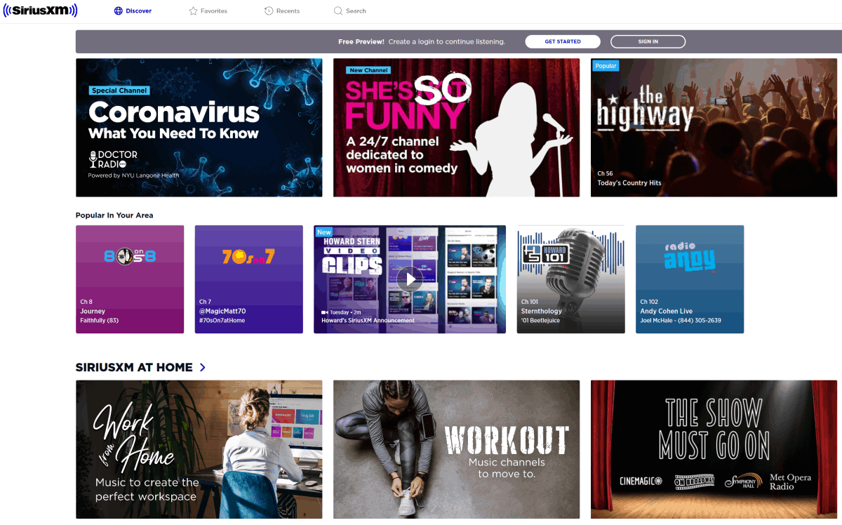 SiriusXM Premier free offer extended to 31st May