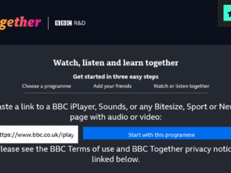 BBC Together offers shared watching and listening experience