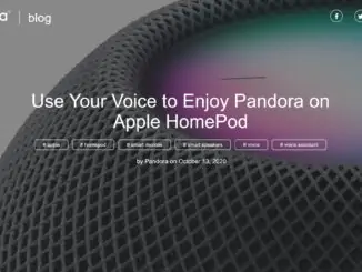 Pandora enables voice control on Apple HomePod