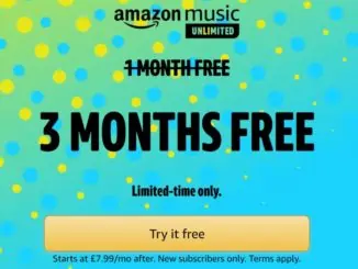 Get 3 months of Amazon Music for free