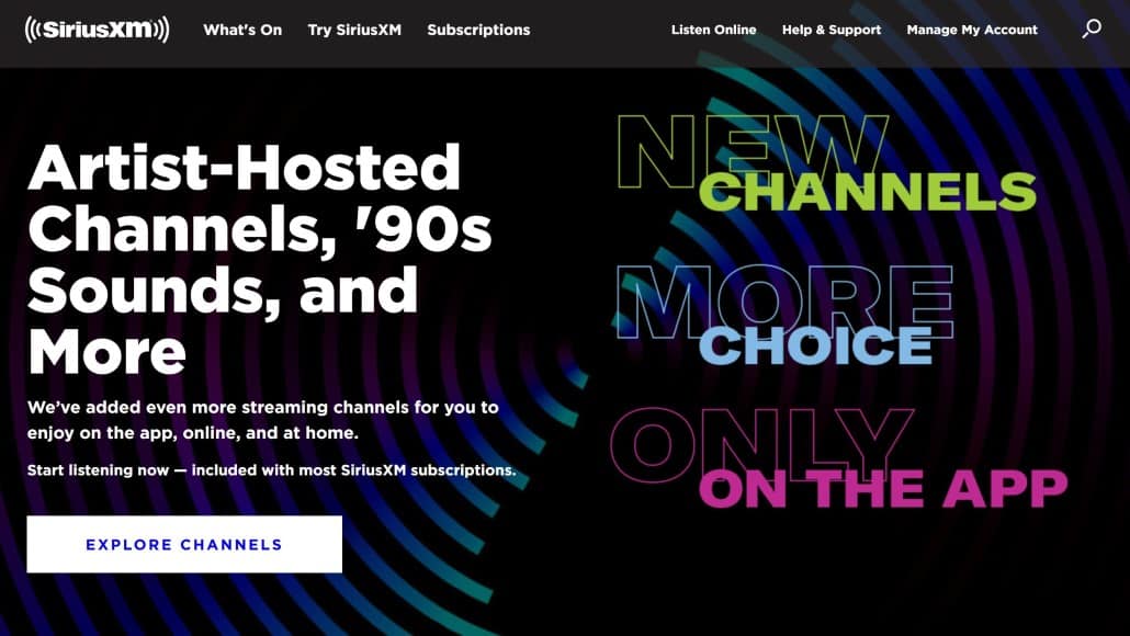 Xm channels deals