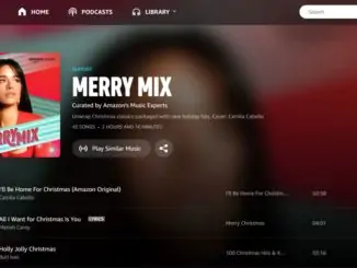 Amazon Music gets into the festive spirit