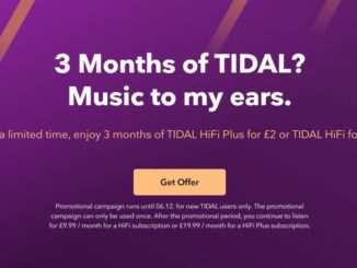 Get 3 months of TIDAL HiFi for £/$1 or HiFi Plus for £/$2