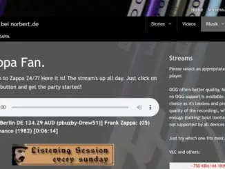 Zappa Stream Radio