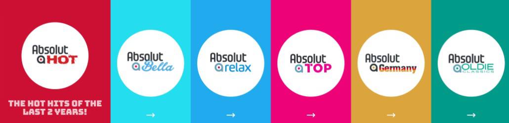 Absolut Radio Channels
