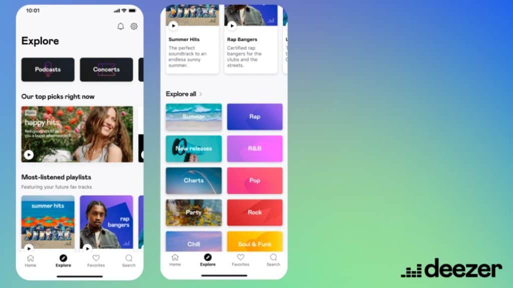 Deezer adds new discovery features